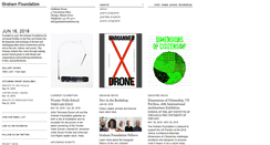 Desktop Screenshot of grahamfoundation.org